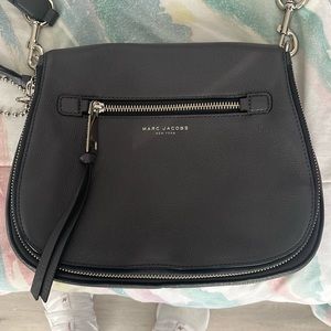 Marc Jacobs Recruit Nomad Saddlebag in Shadow